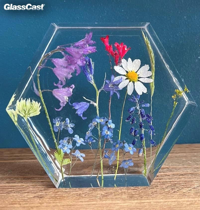 Wild Flower Resin Castings - GlassCast