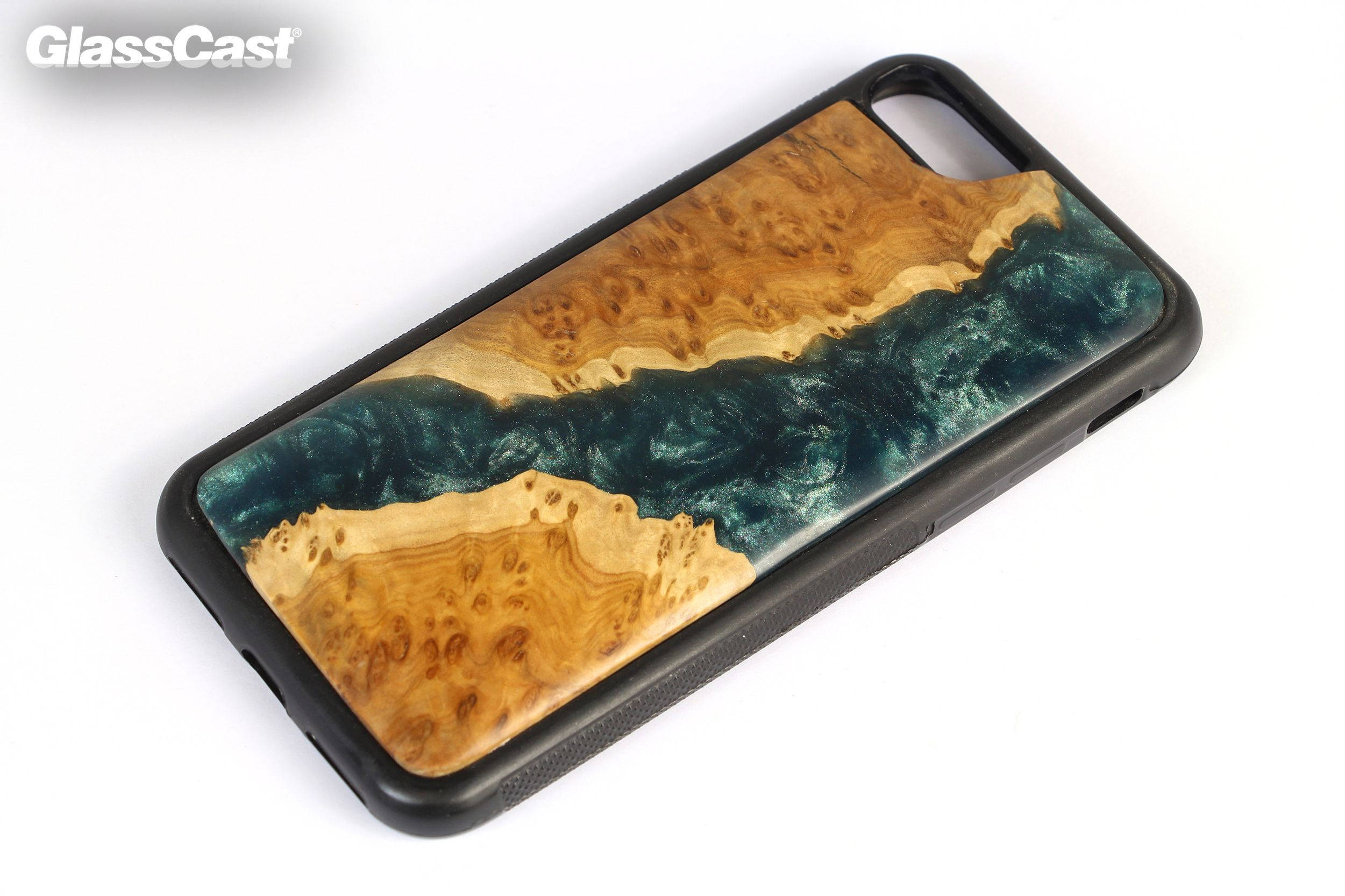 Epoxy Resin River Phone Case GlassCast