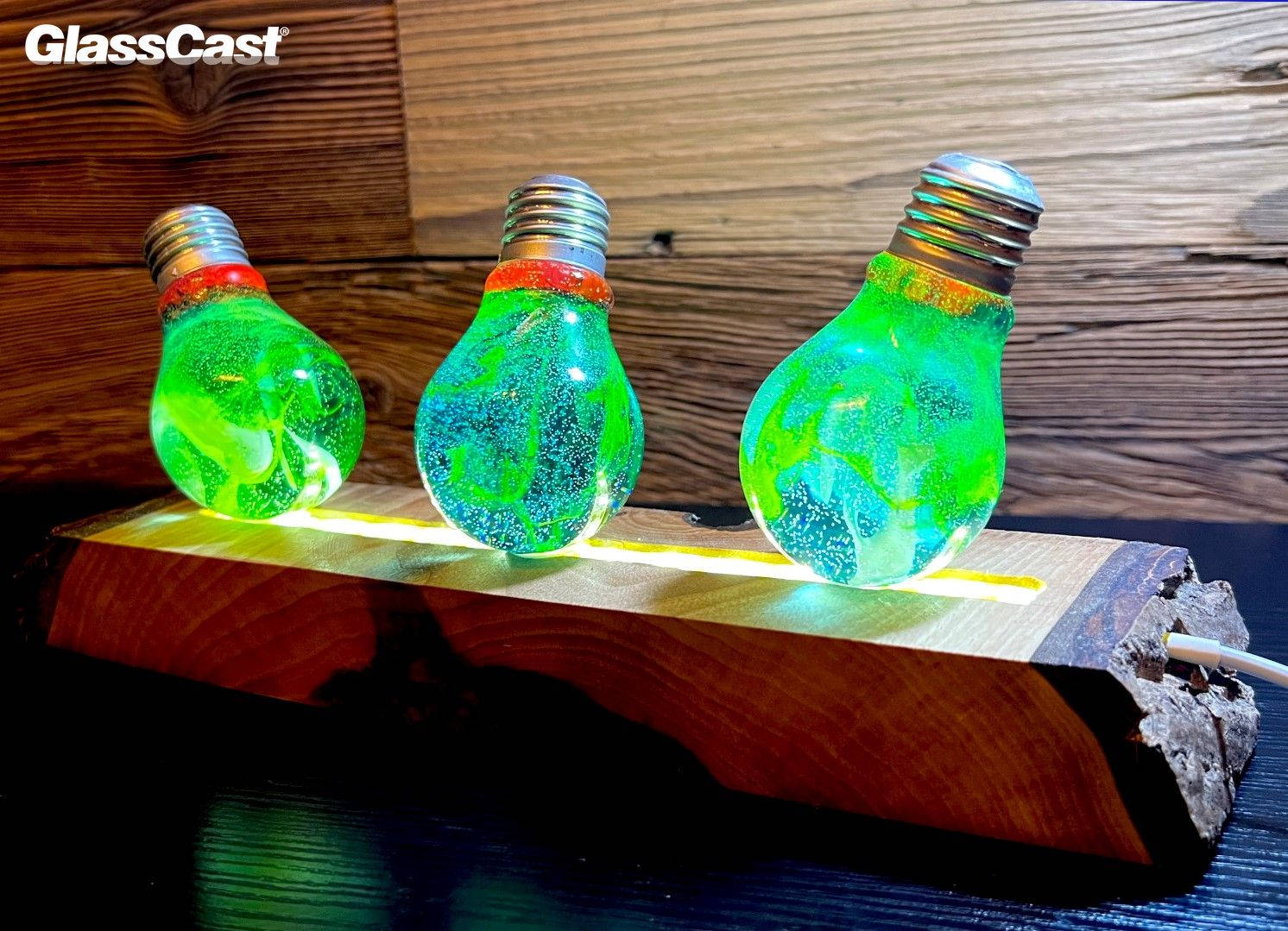 Epoxy Resin Handmade Lamps - GlassCast