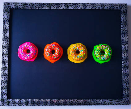 3D Resin Art Donuts by Captain Diddy Designs