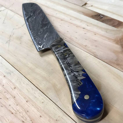 Branco Works Blue Knife Full