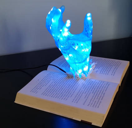 MB Resin Art - GlassCast Resin Hand Lamp