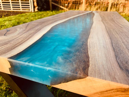 Resin River Tables by Highland Haus Epoxy - GlassCast
