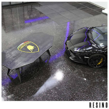 Lamborghini Table with Car