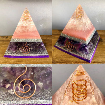 Purple Orgone Pyramid