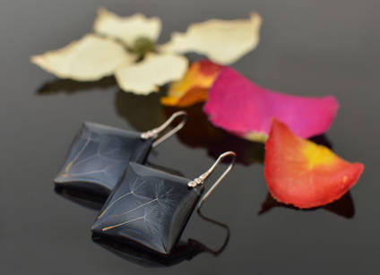Dandelion Earrings by The Resin Store