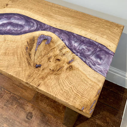 English Oak Coffee Table by Cannon and James