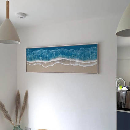 Landscape Resin Ocean Artwork by Outside Inwards