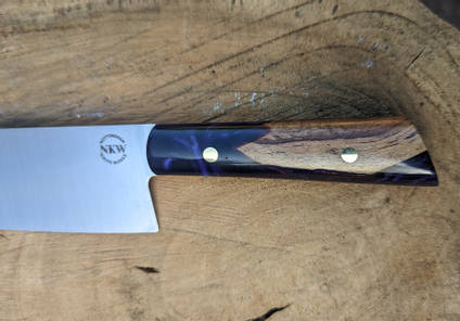 Purple Knife Handle by Nottingham Knife Works