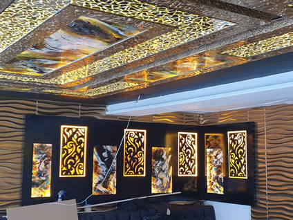 Resin Art Wall and Ceilings - Royal Delhi