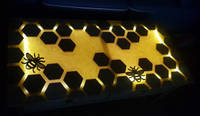 Bee Inspired Table Back Lit Thumbnail