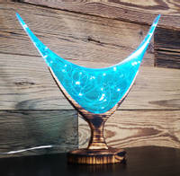 Blue-Curved-wood-and-resin-lamp Thumbnail