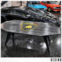 Lamborghini Table in front of Lamborghini by Resino Thumbnail