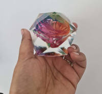Multi-coloured Rose in Resin by Sals Forever Flowers Thumbnail