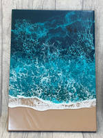 Resin Ocean Inspired Wall Art by Resin by Hollie Thumbnail