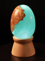 Turquoise-Wisps-wood-and-resin-dragon-egg-by-whitestocks-design Thumbnail