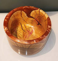 Wood and Resin Woodturned Bowl by Steffen Bjoorsvik Thumbnail