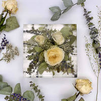 White Rose Collection by Crystal Resin by Lucy Thumbnail