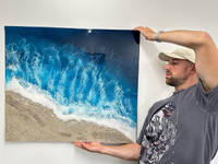 Resin Art Hanging on Wall Thumbnail