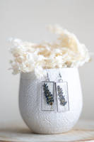 Lavender Resin Earrings by Paige Alexander Thumbnail