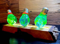 Resin Light Bulb Lamp by MB Resin Art Thumbnail