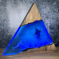 Resin Stingray Lamp by MB Resin Art Thumbnail