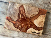 Metallic Copper Resin and Wood Serving Board by One Life Wood Thumbnail