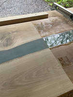 Oak and Resin River Table Flatting Process by EDC Carpentry Thumbnail