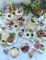 Happiness Blooms Pink & White Resin Collection Thumbnail