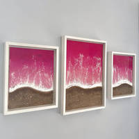 Pink Resin Art Trio by Outside Inwards Thumbnail