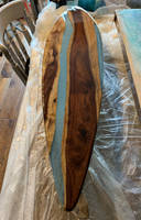 Project Process Wood and Resin Longboard by Bearded Bob Designs Thumbnail