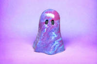 Scrambled Meg Designs Purple Resin Ghost Thumbnail