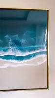 Calm Resin Ocean Artwork by Outside Inwards Thumbnail