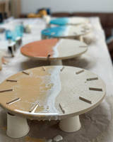 Resin Art Clock Process by Outside Inwards Thumbnail