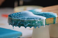 Resin Art Serving Board Process by Outside Inwards Thumbnail