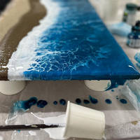 Resin Art Waves Close Up Thumbnail