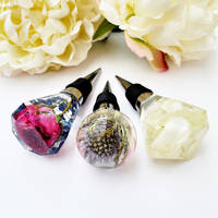 Resin and Flower Bottle Stoppers by Forever Flowers by Steph Thumbnail