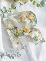 Flower and Resin Letter L by Out of the Box by Kate Thumbnail