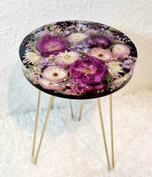Flower Resin Table by Sparkles Bespoke Resin Thumbnail