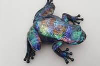 Resin Frog with Chameleon Pigment by Mariannes Hobby and Painting Thumbnail