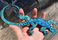 Resin Lizard Casting by Mariannes Hobby and Painting Thumbnail