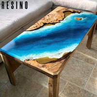 Resin Oceans Edge Coffee Table by Resino Thumbnail