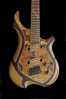 Syrtis Wood and Pink Resin Guitar Thumbnail