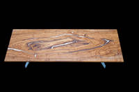 Wood and White Resin Table by Richard Poor Furniture Artist Thumbnail