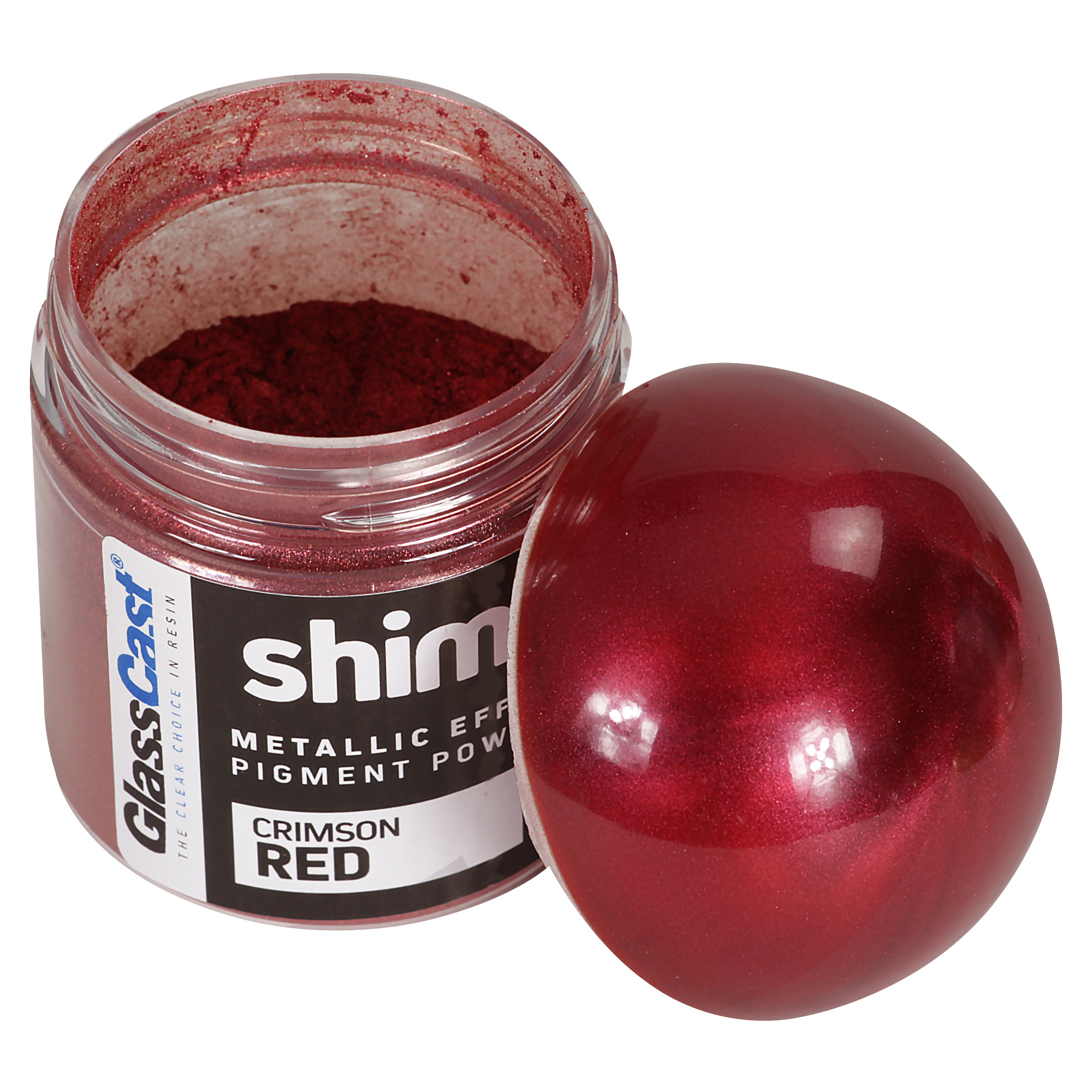  Red Mica Powder Pigment Crimson Red Pearl 25g