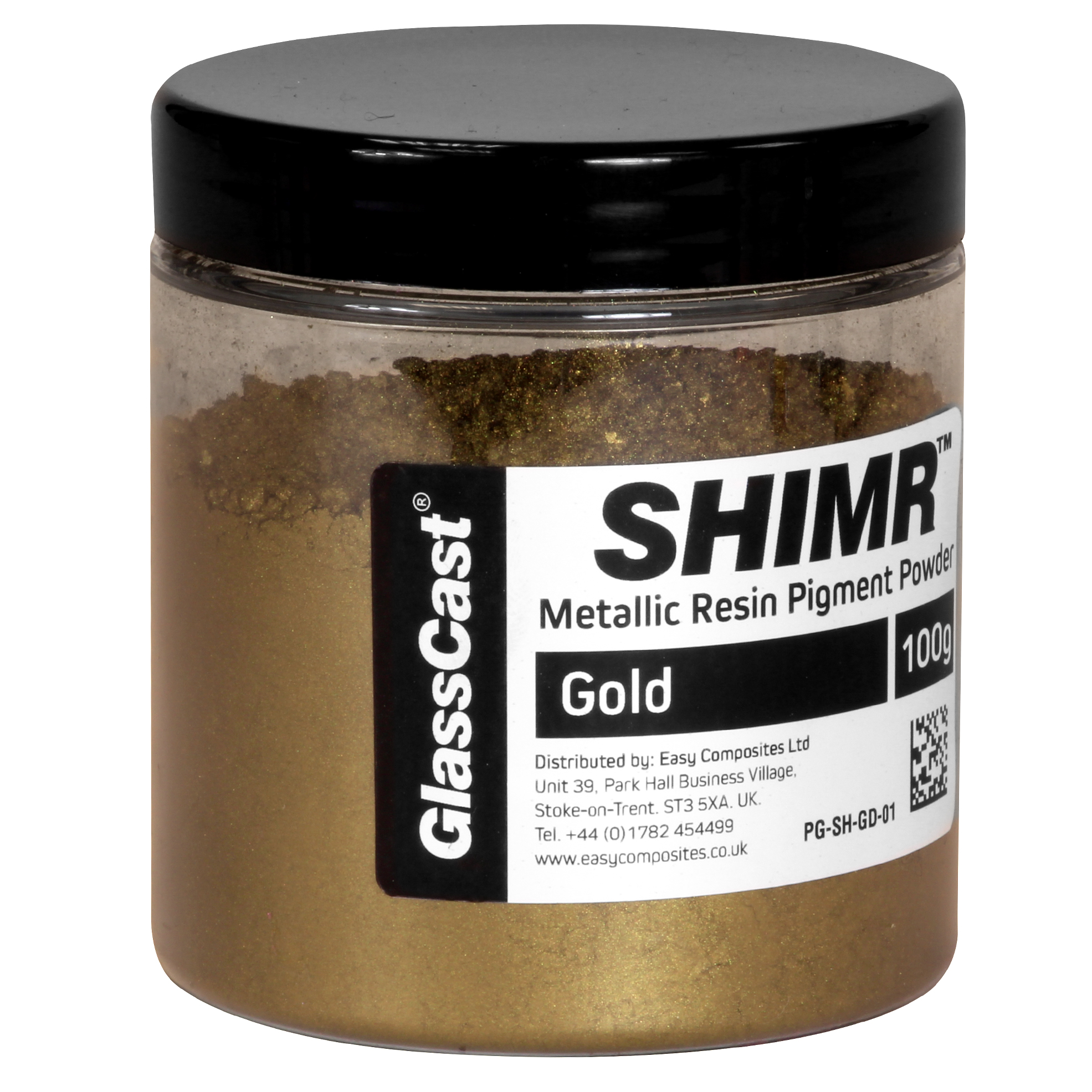 Gold SHIMR - Metallic Effect Pigment Powder for Epoxy Resin - GlassCast