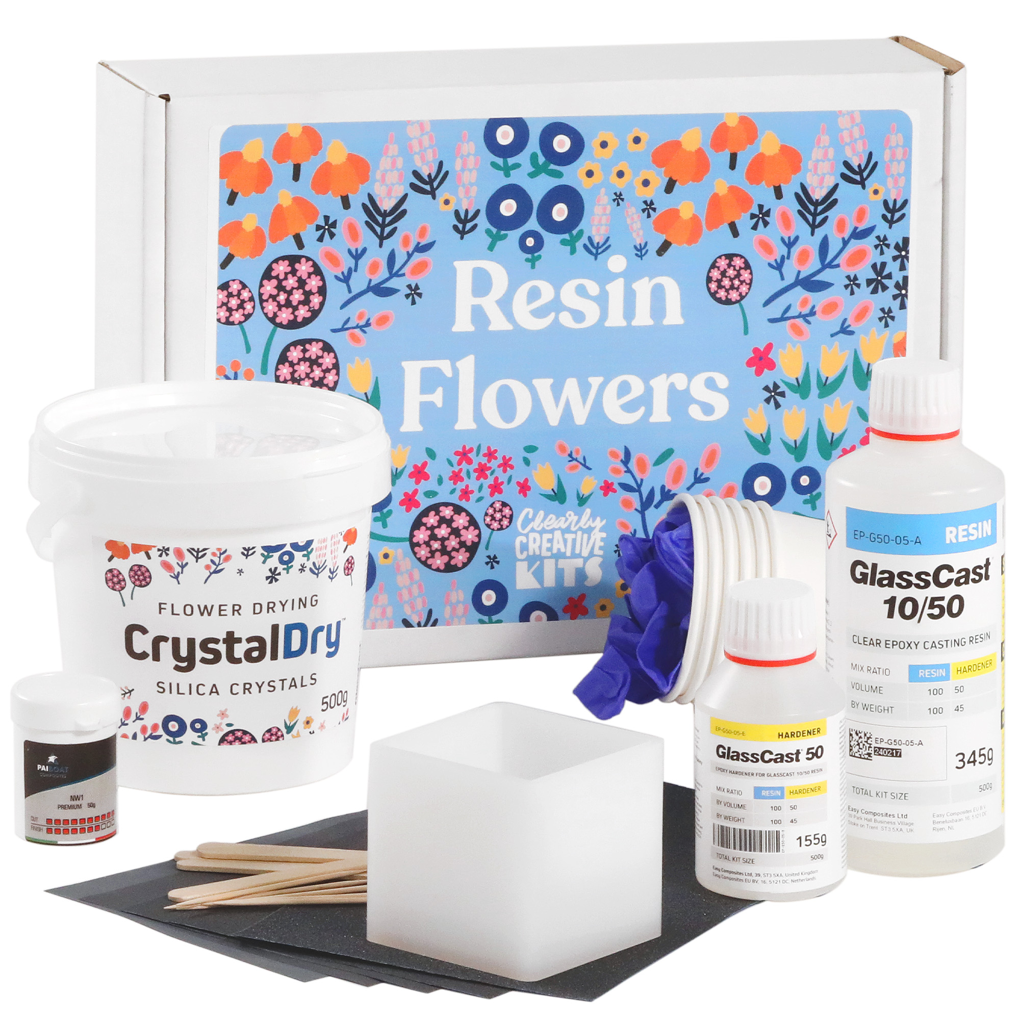 Resin Flower Kit -  UK