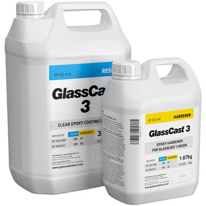 GlassCast 3 Penny Floor Resin - 5kg Kit