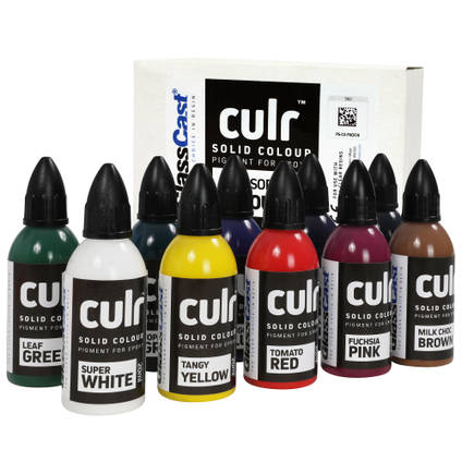 CULR Epoxy Pigment - 10 Colour Starter Set (10x20ml)