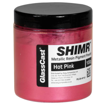 SHIMR Metallic Resin Pigment - Hot Pink 100g